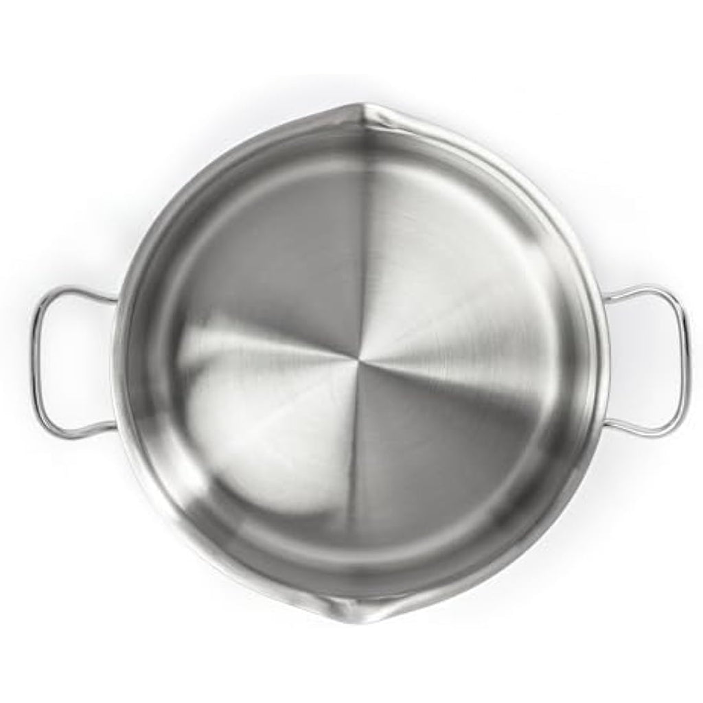Tefal Duetto Cooking Pot – 24 cm Stainless Steel Induction Cookware