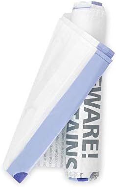 Brabantia Bin Liners Size D 15-20 Litre | Extra Strong Waste Bags - 60 Pack
