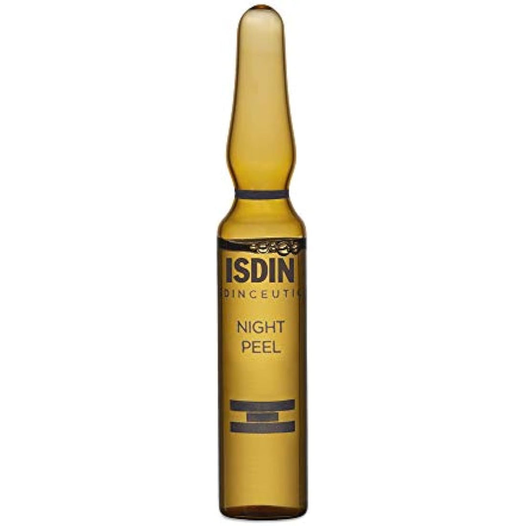 Isdin Night Peel - Exfoliating Facial Serum with Glycolic Acid - 30 x 2ml