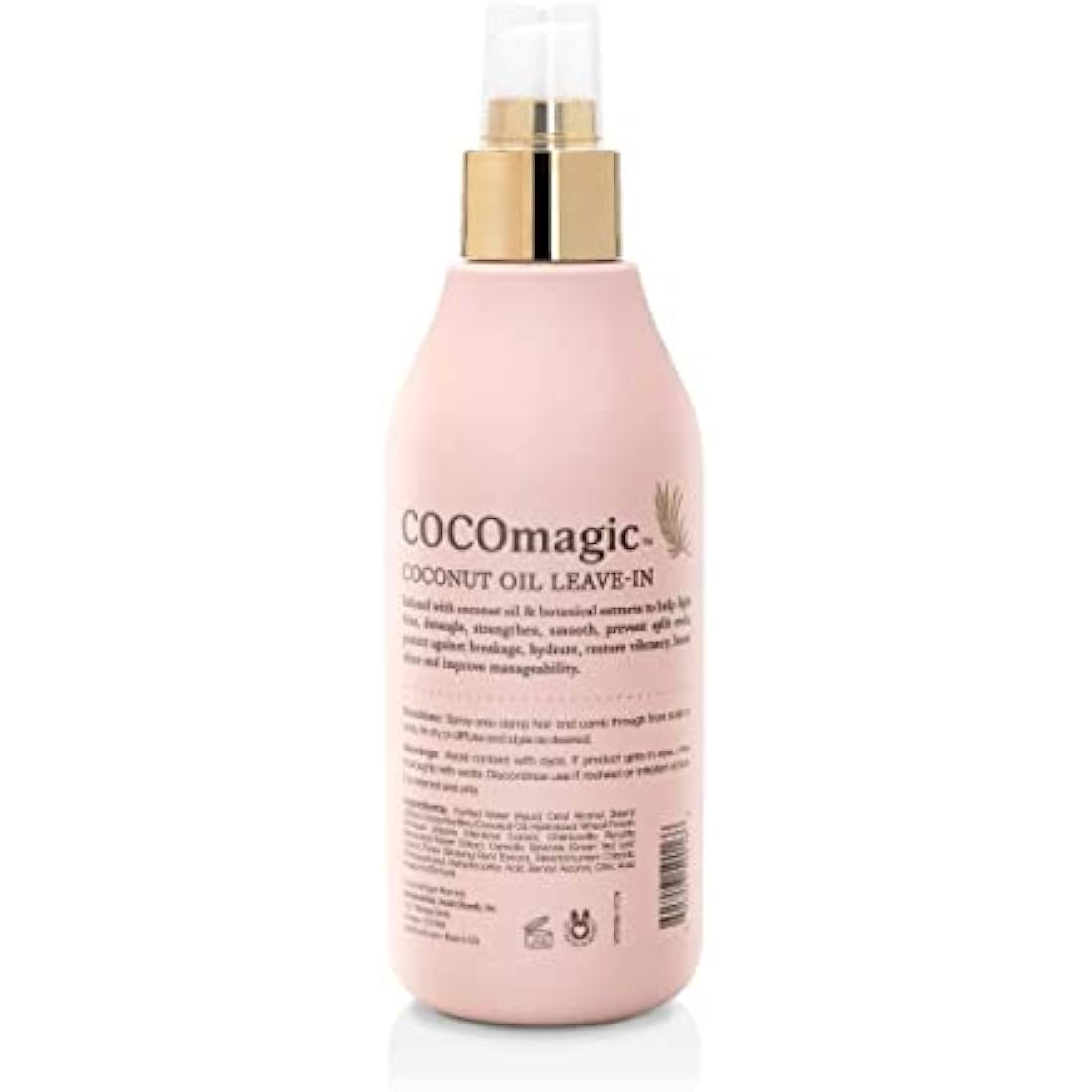 CocoMagic 10-in-1 Leave-In Hair Treatment with Coconut Oil, 8 oz