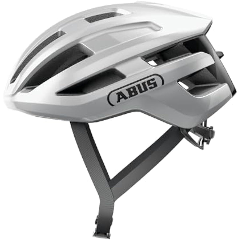 ABUS PowerDome Road Bike Helmet – Lightweight Aerodynamic Cycling Gear