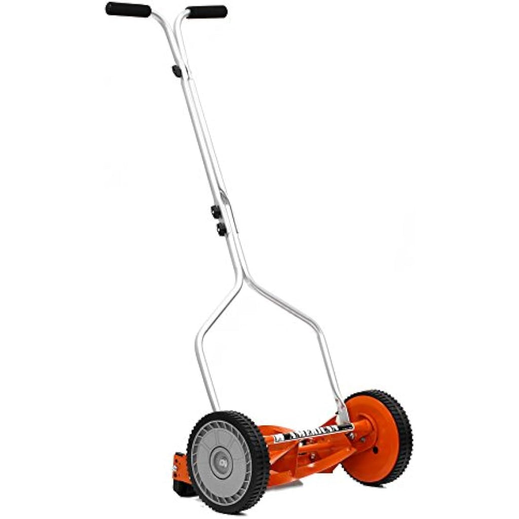 American Lawn Mower 14-Inch 4-Blade Push Reel Mower - Alloy Steel