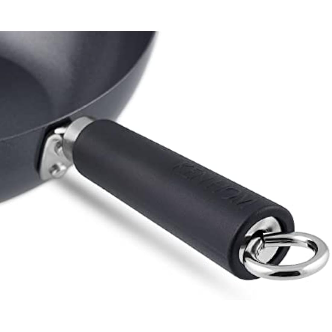 Ken Hom Excellence Carbon Steel Mini Wok | 20cm Non-Stick Induction