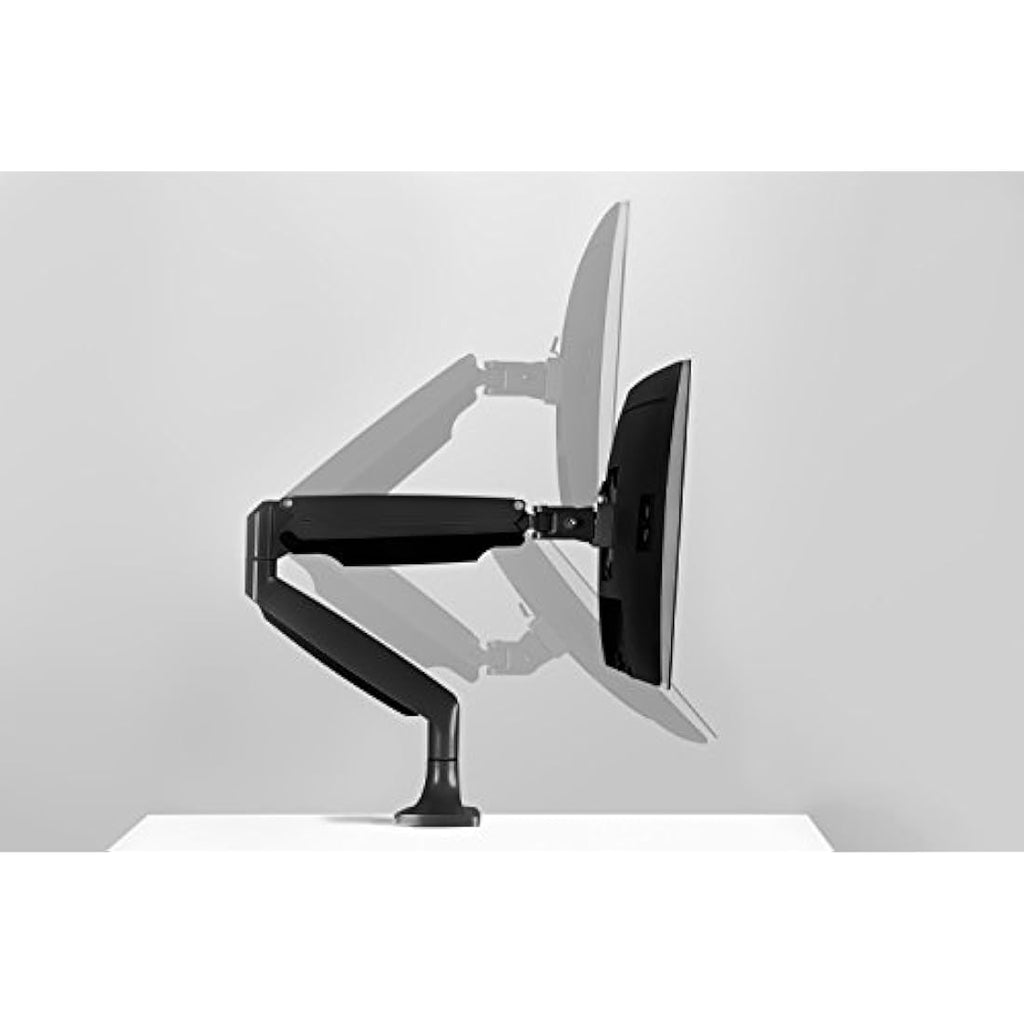Mount-It! Single Monitor Arm – Gas Spring Desk Mount for 19-32" Screens