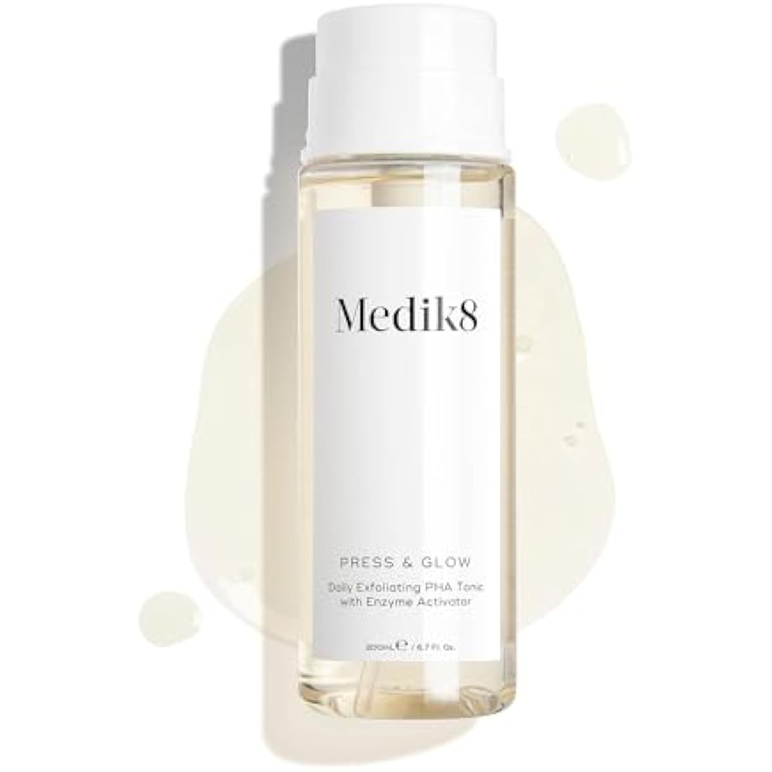 Medik8 Press & Glow PHA Exfoliating Toner for Sensitive Skin - 200ml