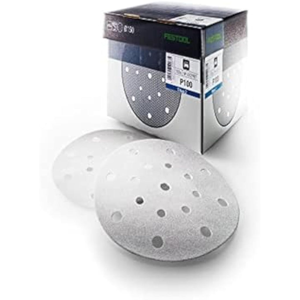 Festool Granat D125/8 P150 Abrasive Sanding Discs – 100 Pack
