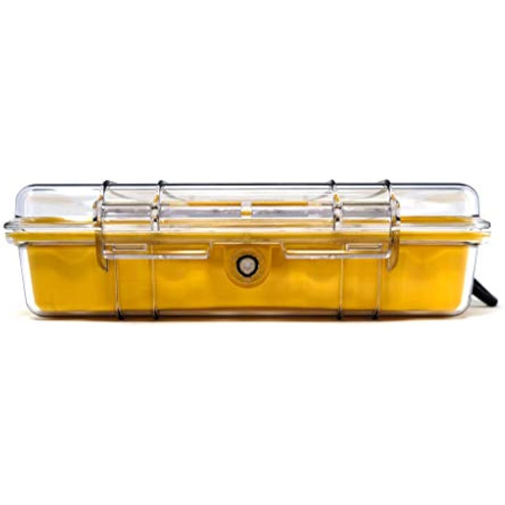 Peli 1060 Micro Case | IP67 Watertight Protective Case - Clear/Yellow