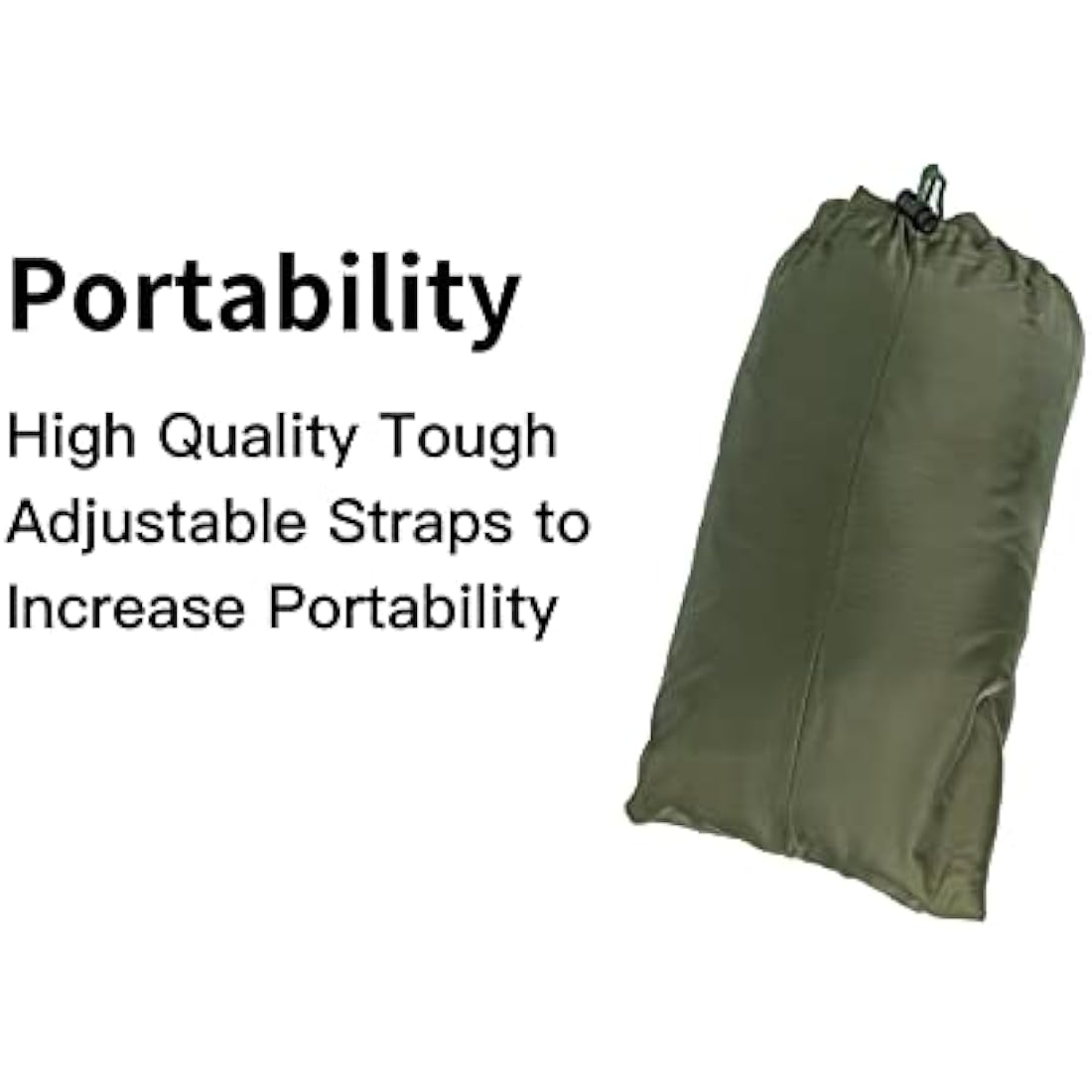 Tongcamo Military Woobie Blanket – Waterproof Camo Poncho Liner for Camping