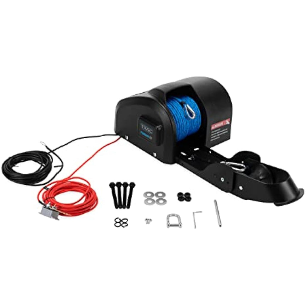 TRAC-Outdoor Pontoon 35 Electric Anchor Winch - 12V Marine Gear Motor