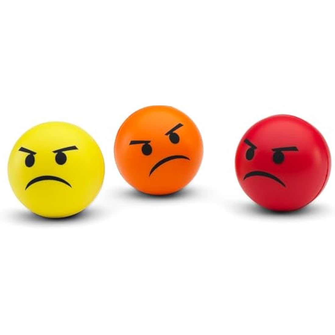 #winning Emoticon Stress Balls - 3 Pack Hand Therapy & Grip Strength
