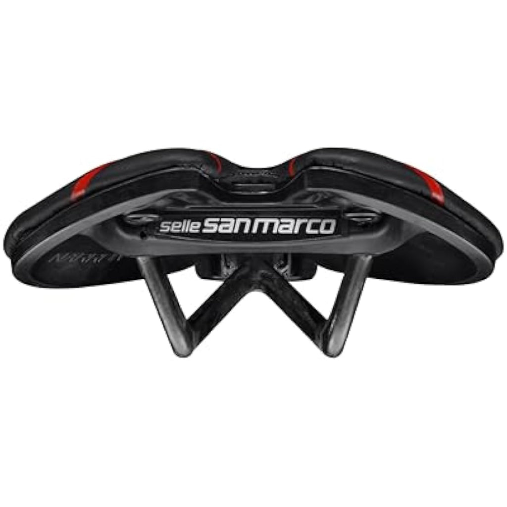 Selle San Marco Aspide Short Open Fit Carbon FX Wide Cycling Saddle