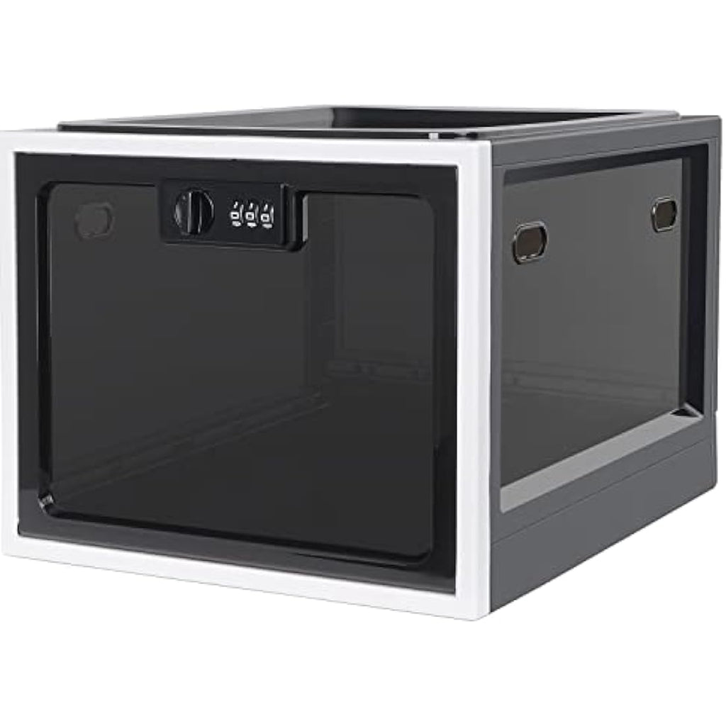 Medicine Lock Box – Stackable Combination Food Safe Locker