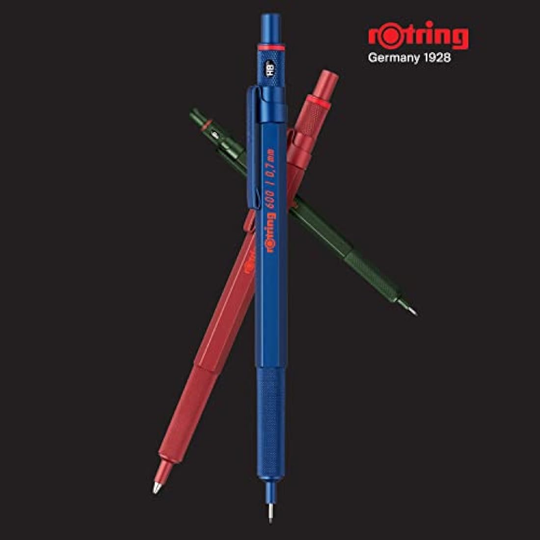 rOtring 600 Mechanical Pencil – 0.5 mm Green All-Metal Drafting Pencil