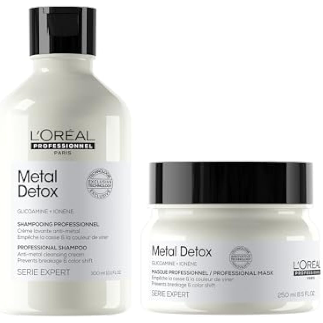 L'Oreal Professionnel Metal Detox Shampoo 300ml & Mask 250ml Duo