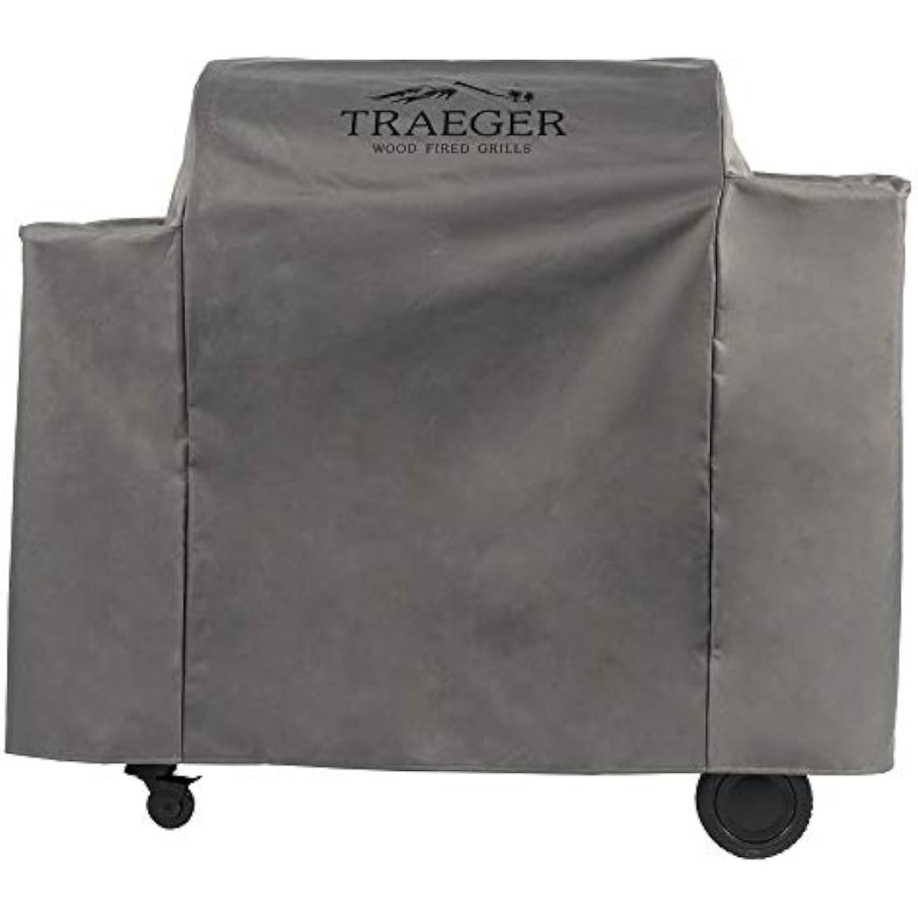 Traeger Ironwood 885 Grill Cover – Heavy-Duty Water Resistant Gray