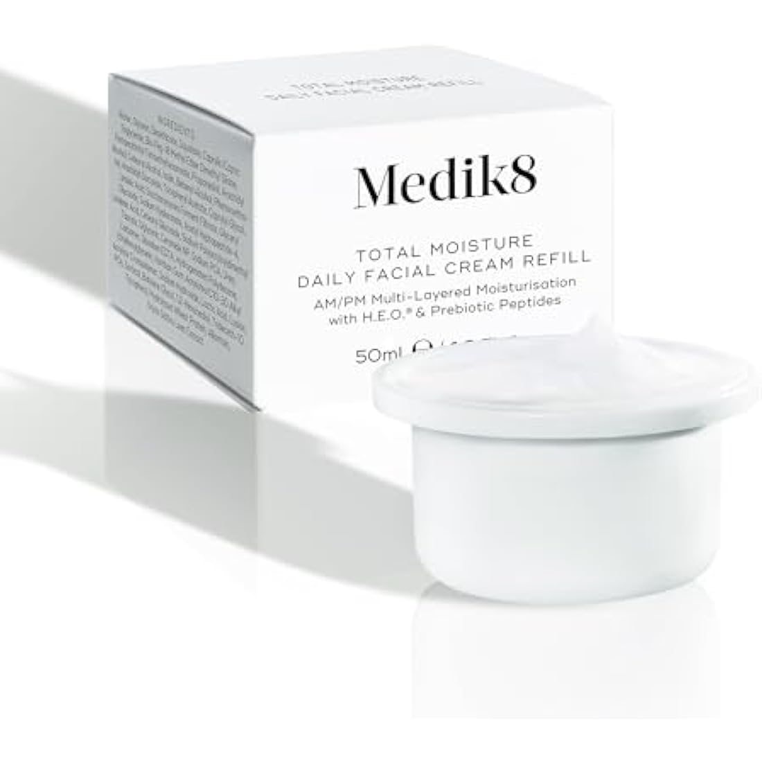 Medik8 Total Moisture Daily Facial Cream Refill Pod | Hyaluronic Acid 50ml