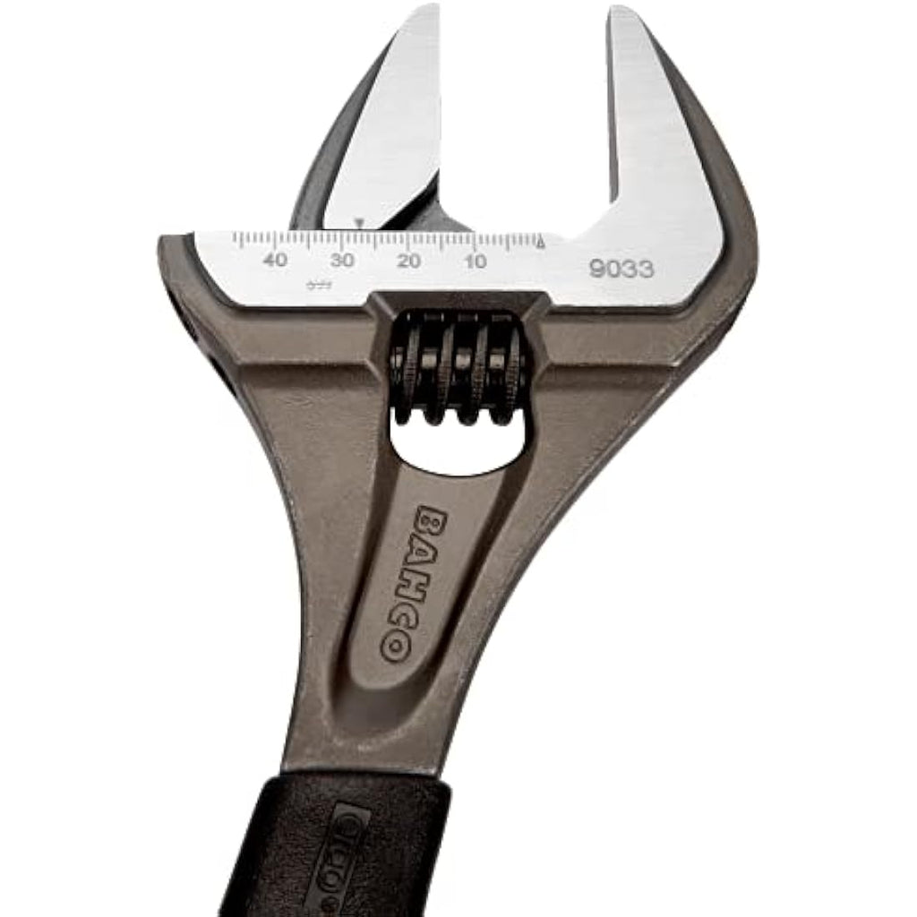Bahco 9033 Extra Wide Jaw Adjustable Wrench | Alloy Steel, 270mm