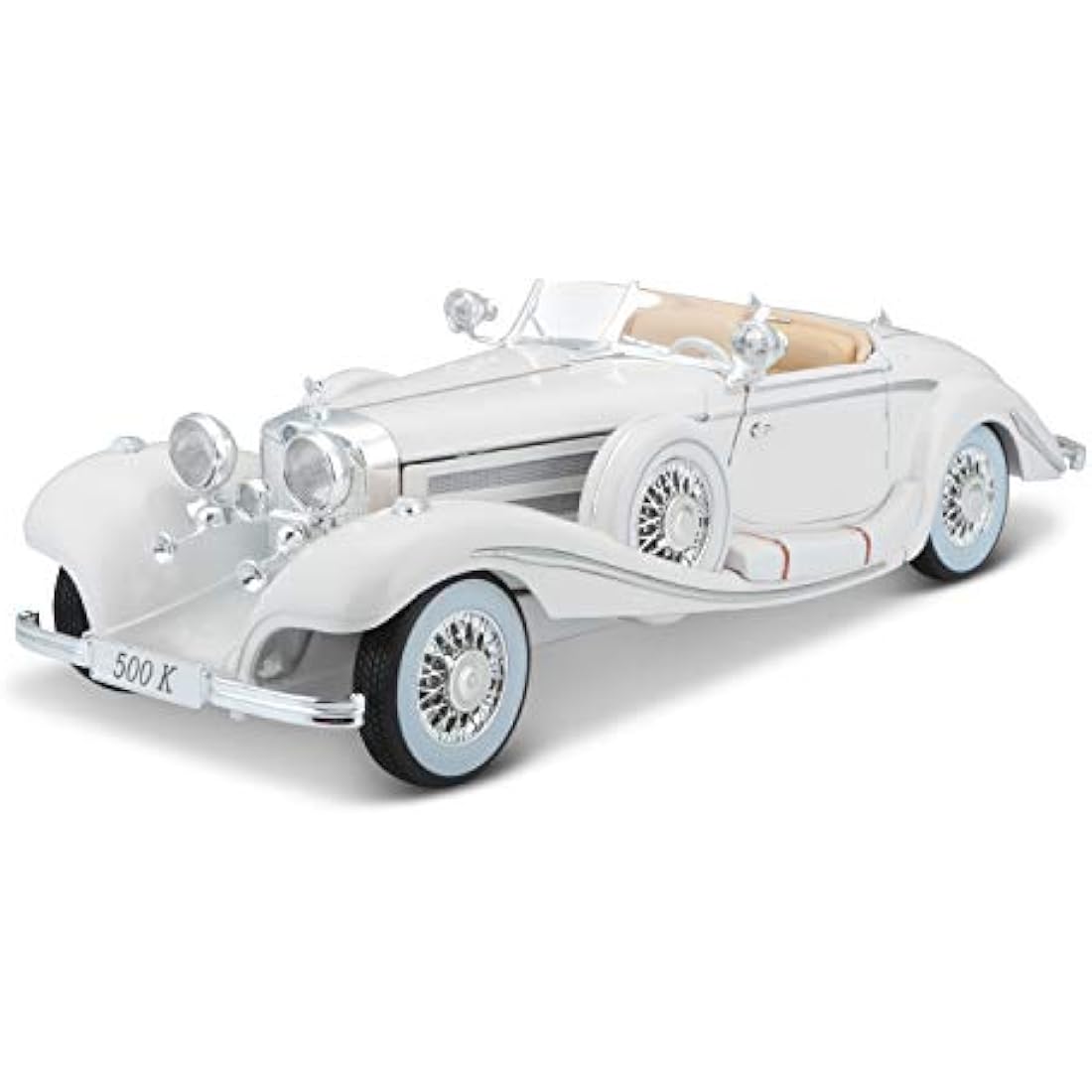 Mercedes Benz 500K Typ Specialroadster 1:18 Diecast Model Car