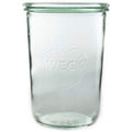 Weck Model 743 Glass Jars - Set of 6 Large 850ml German Storage Jars