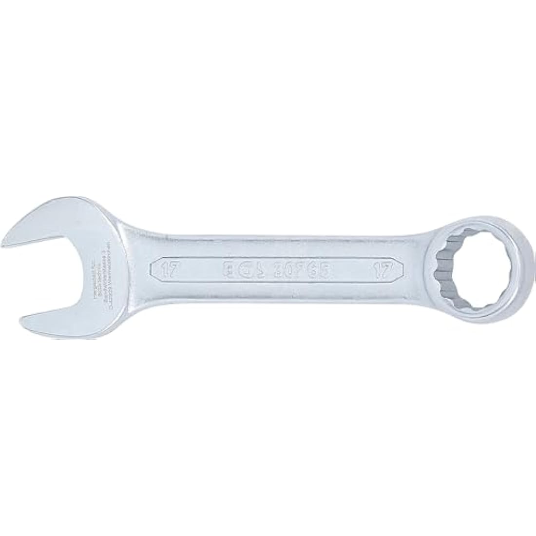 BGS 30765 Combination Spanner – Extra Short 17 mm Mechanical Wrench