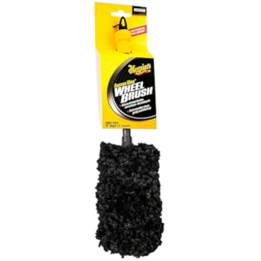 Meguiar's Supreme Microfibre Wheel Brush – Medium Scratch-Free Rim Cleaner