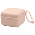 BIBS Pacifier Box and Steriliser Case with Strap - Blush | BPA-Free