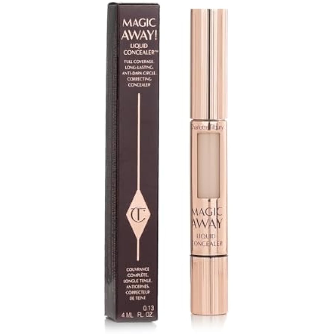 Charlotte Tilbury Magic Away Full Coverage Liquid Concealer - 02 Fair
