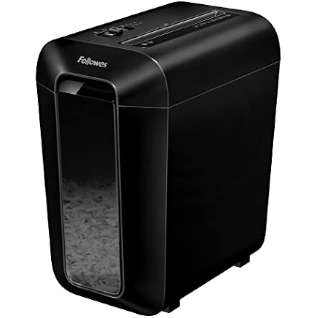 Fellowes LX65 Cross-Cut Paper Shredder | 10-Sheet High Security P-4
