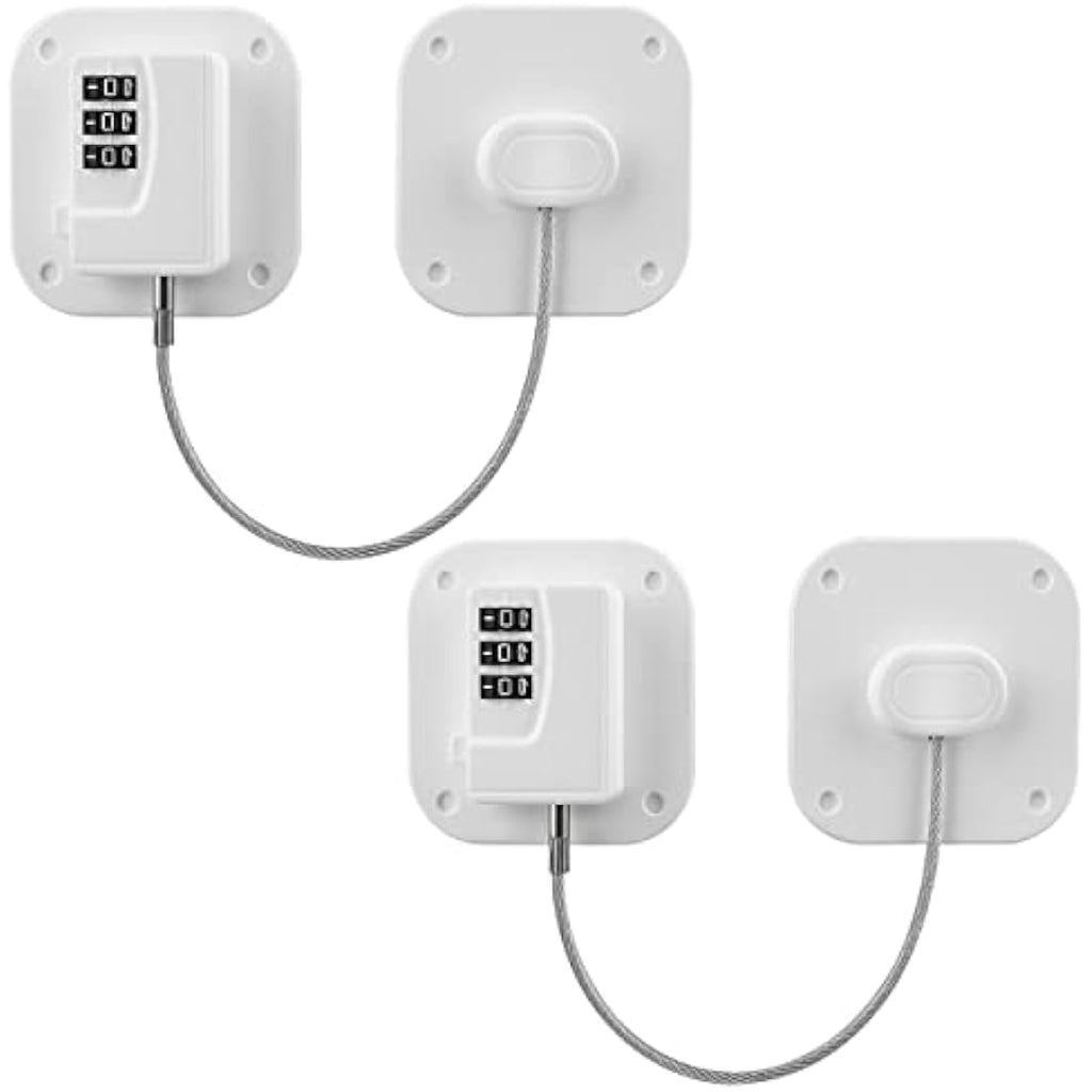 Evilsoul Password Fridge Lock – 2PCS Child Safety Refrigerator Locks