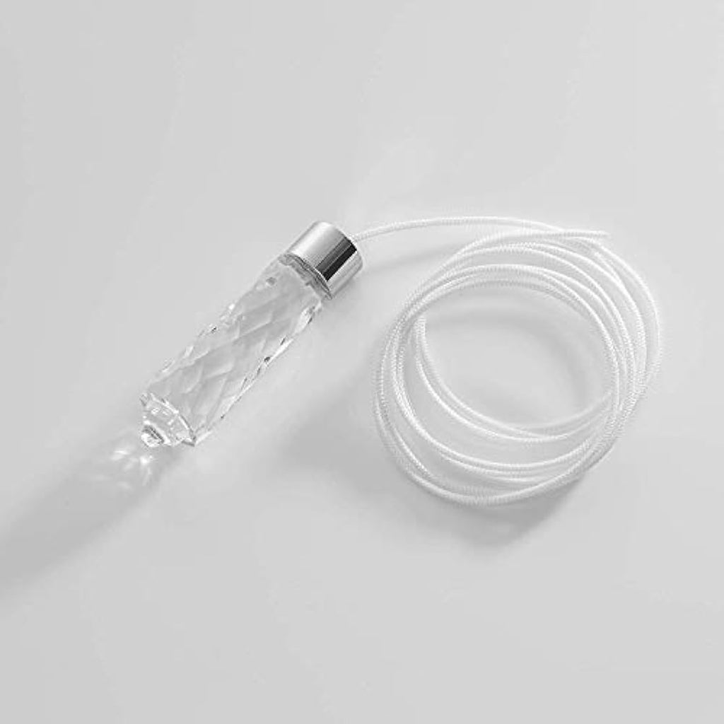 Penbrice Interiors Glass Effect Acrylic Teardrop Bathroom Light Pull
