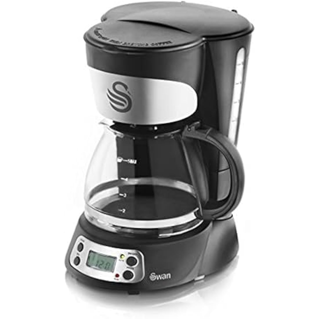 Swan Programmable Coffee Maker – 750ml Drip Machine with LCD Timer