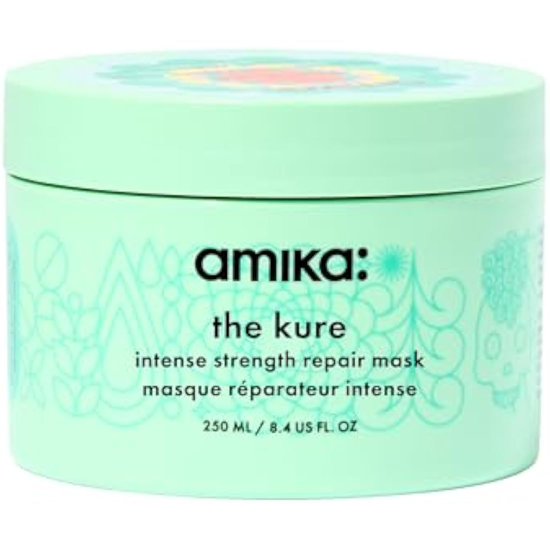 amika The Kure Intense Bond Repair Hair Mask for Damaged Hair – 250ml
