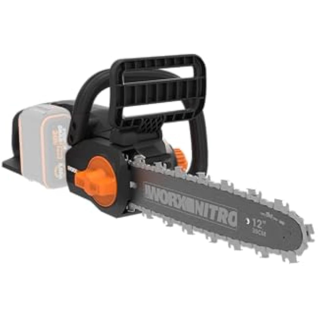 Worx 20V Cordless Brushless Chainsaw – 30cm Bar, Auto Lubrication (Bare Tool)