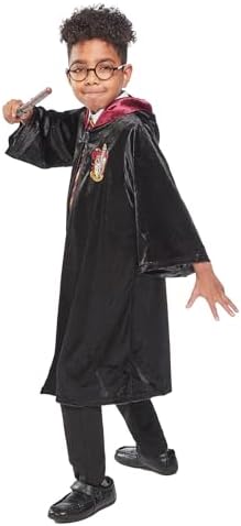 Harry Potter Gryffindor Deluxe Robe – Kids Costume by Rubie's Official