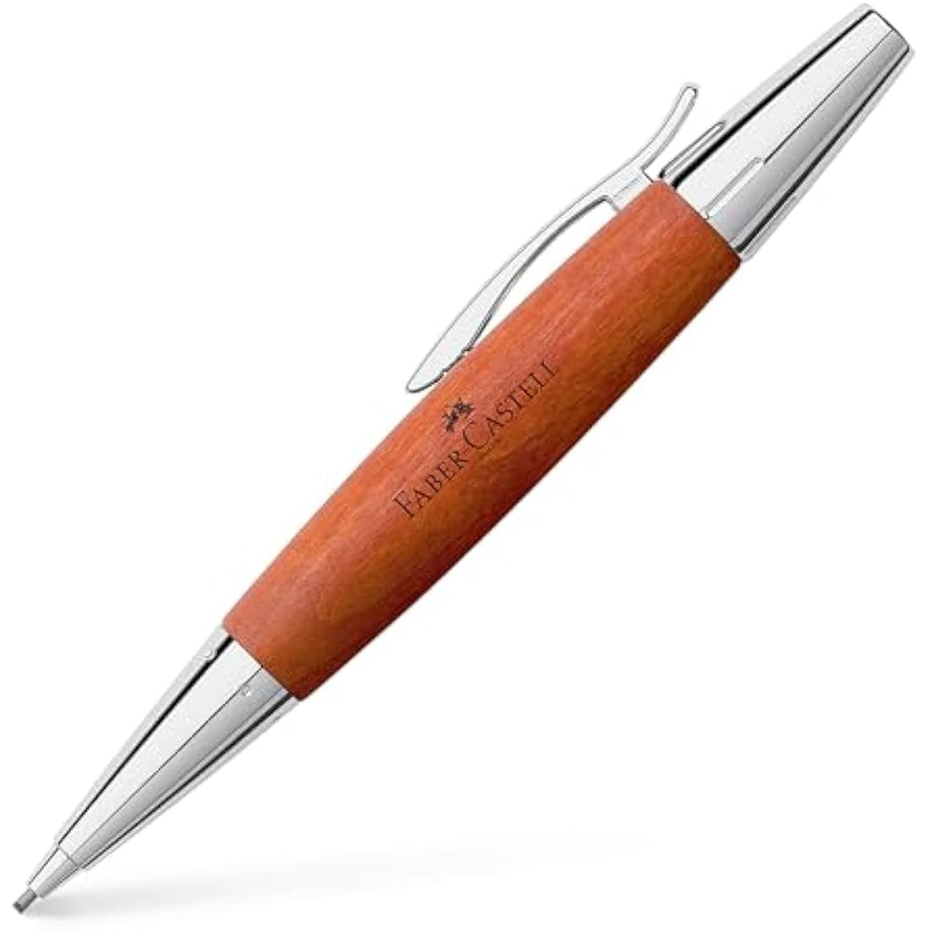 Jolof Store Mechanical Propelling Pencil – 1.4mm Pear Wood & Chrome