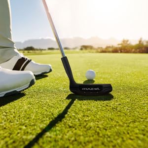 MAZEL Golf Chipper Club - 36 Degree Black Wedge for Men and Women