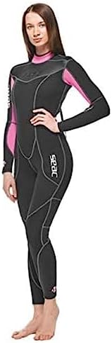 SEAC Sense Women's 3mm Neoprene One-Piece Wetsuit for Snorkeling