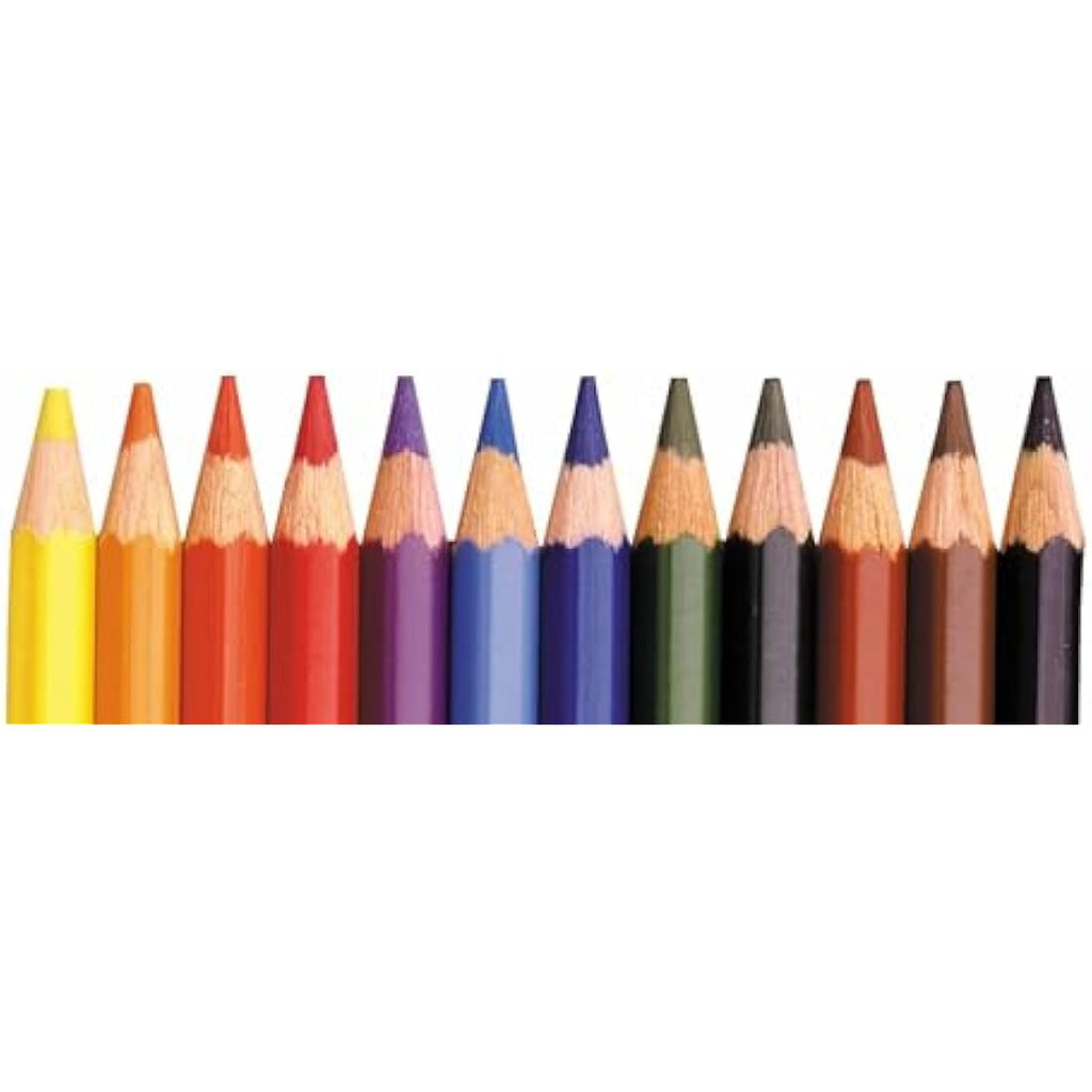 Koh-I-Noor Polycolor Artist's Coloured Pencils – Set of 72 FSC Wood