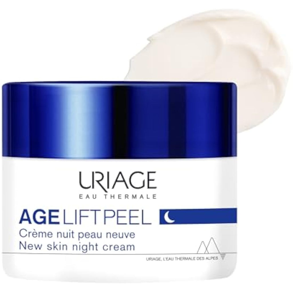Uriage Age Lift Peel Night Cream – Anti-Aging Skin Renewal Treatment 50ml