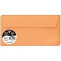 Clairefontaine Pollen DL Adhesive Envelopes – Clementine Orange (20 Pack)