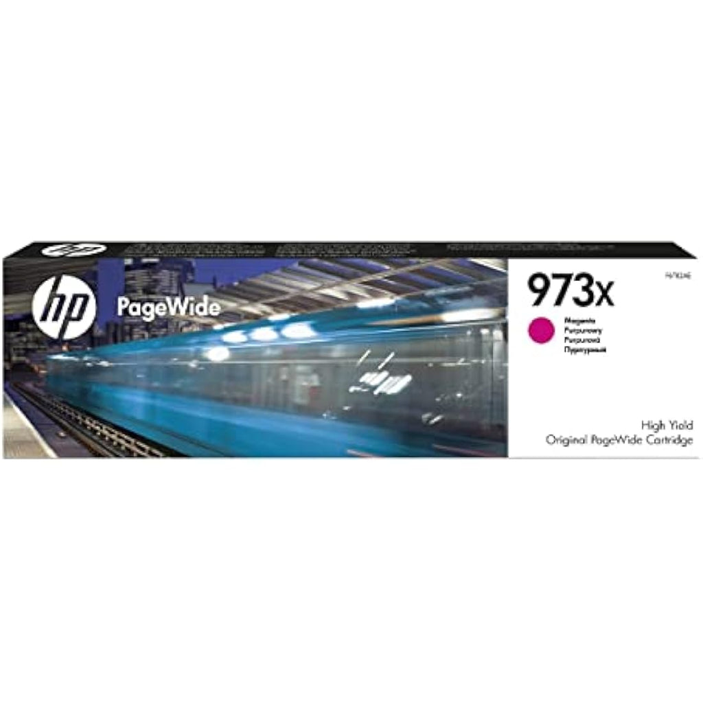 HP 973X Magenta High Yield PageWide Inkjet Cartridge (F6T82AE)