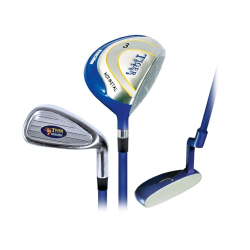 Longridge Junior Tiger Golf Set for Kids 3-5 Years | 3-Piece Club Set
