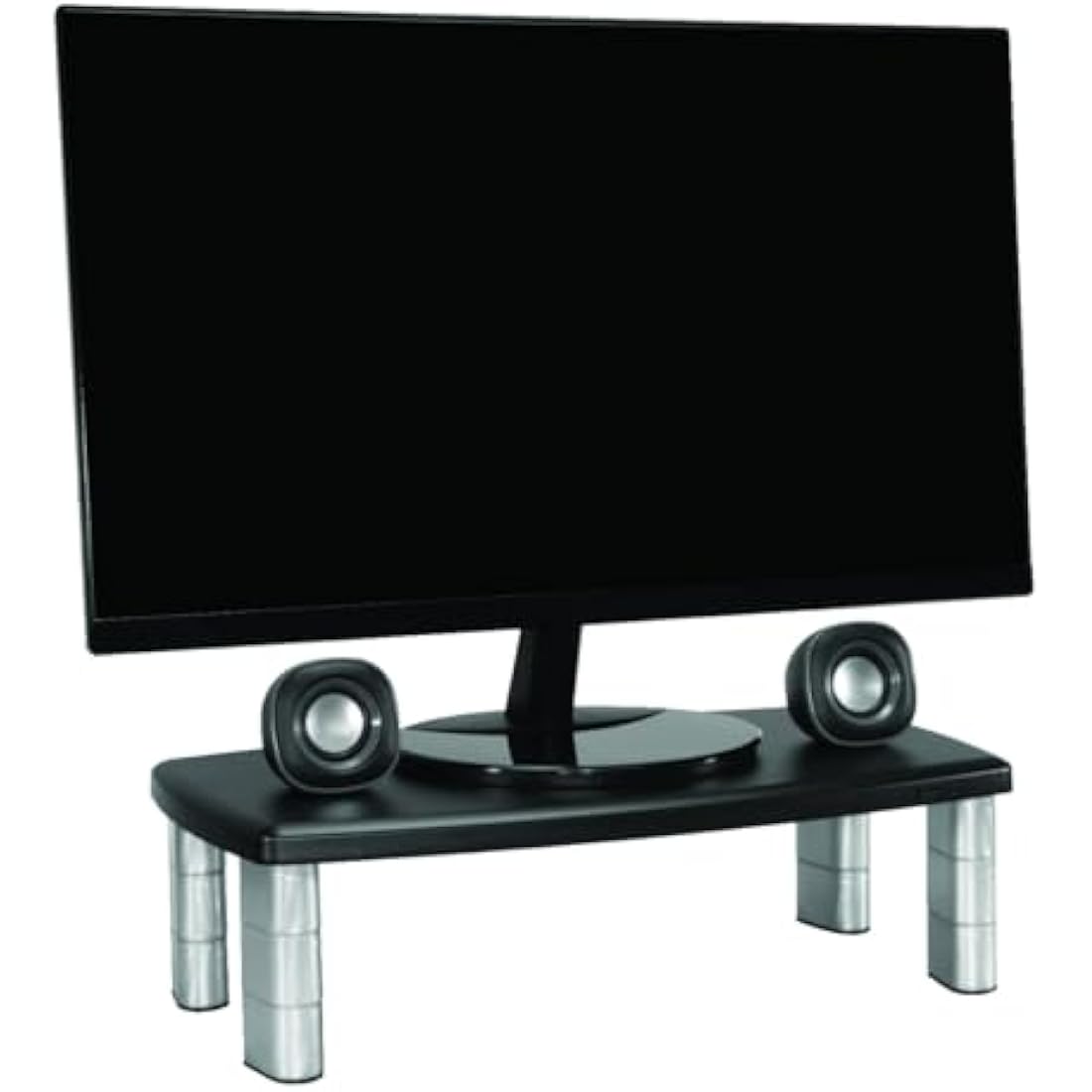 3M Adjustable Monitor Stand – Ergonomic Riser with 3 Height Levels