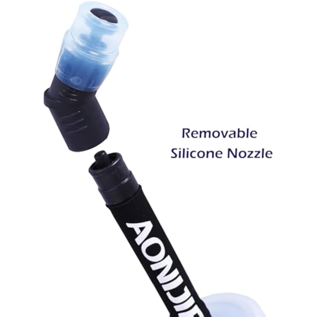 TRIWONDER TPU Soft Flask Straws | 2-Pack BPA-Free Hydration Tubes