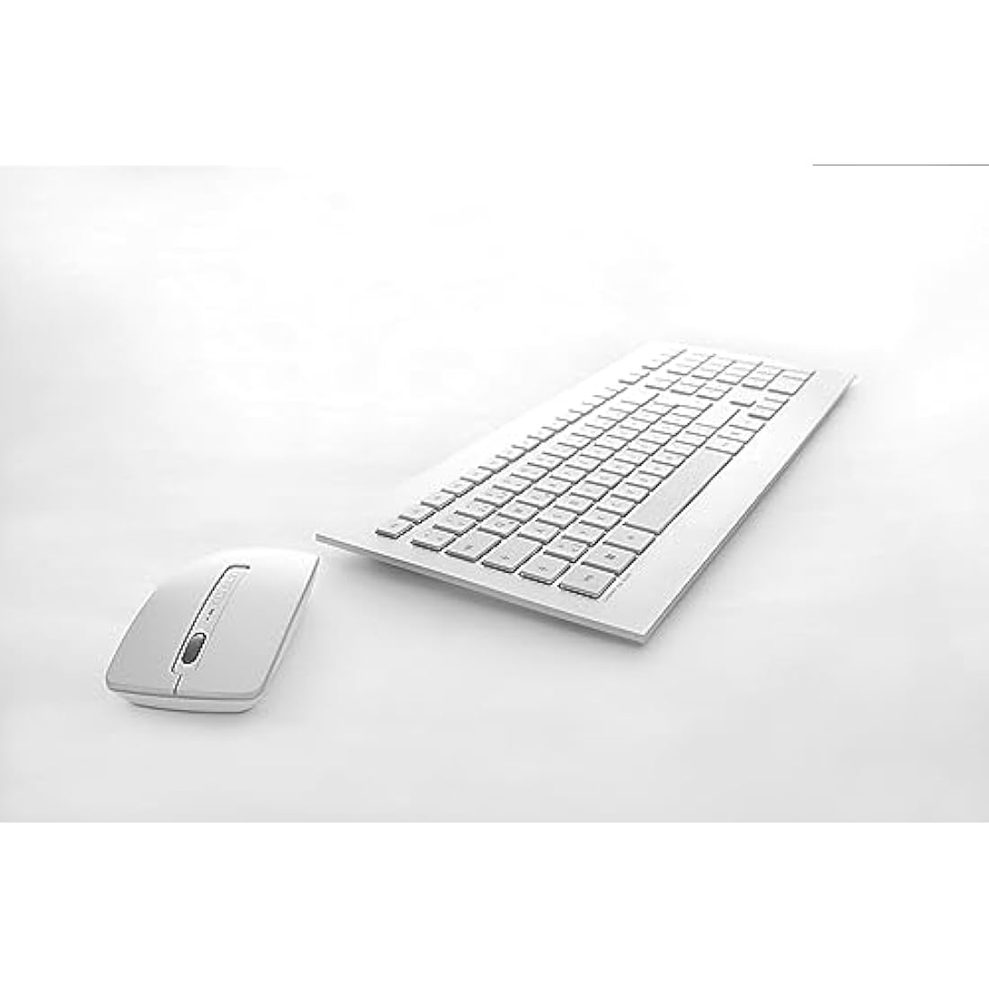 CHERRY DW 8000 Wireless Desktop Set | Ultra-Flat QWERTZ Keyboard | Silver
