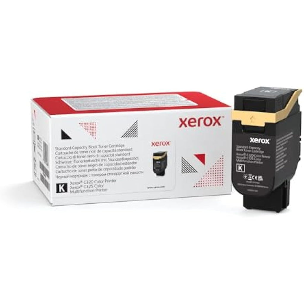 Xerox C320 C325 Black Standard Capacity Toner Cartridge (006R04823)