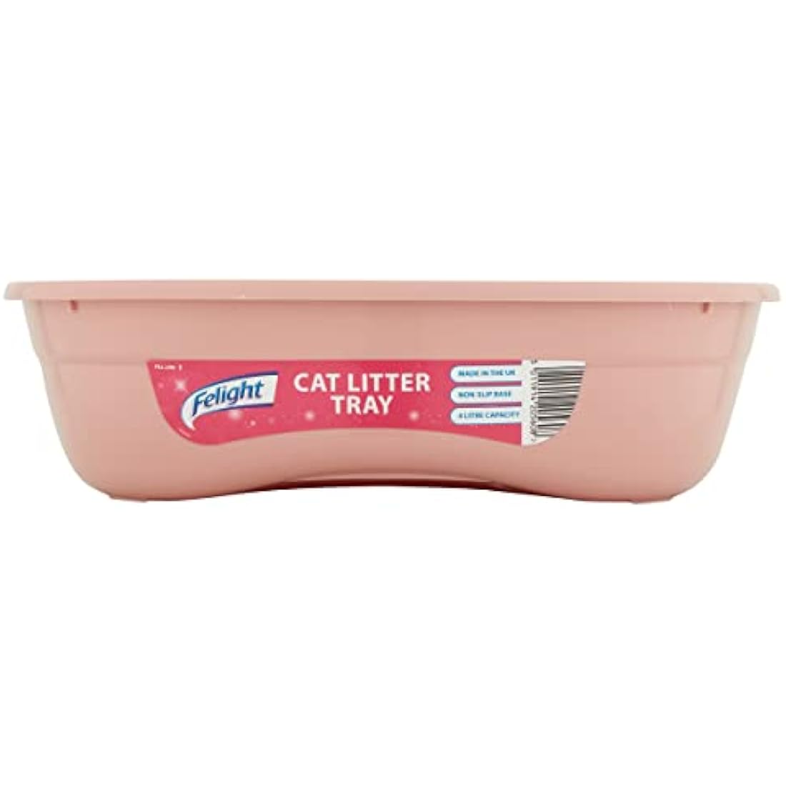 Felight Cat Litter Tray | Non-Slip Base for Kittens & Cats - 42cm