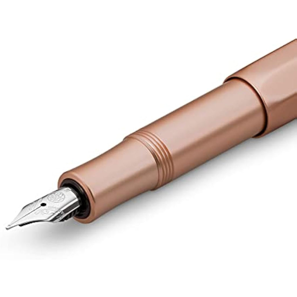 Kaweco AL Sport Fountain Pen – Rosé Gold Aluminium – Extra Fine Nib