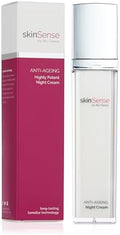 SkinSense Anti-Ageing Night Cream | Brightening Face Moisturiser 50ml