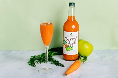 James White Organic Carrot and Apple Juice - Vegan & No Added Sugar - 6x750ml